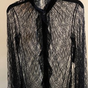Elie Tahari Lace Blouse